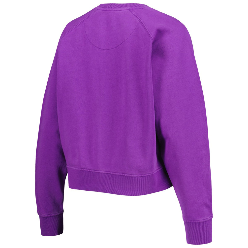 NBA - Phoenix Suns Sportiqe Women's Hardwood Classics Ashlyn Raglan Pullover Sweatshirt - Purple