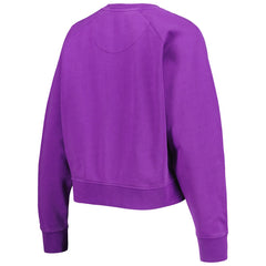NBA - Phoenix Suns Sportiqe Women's Hardwood Classics Ashlyn Raglan Pullover Sweatshirt - Purple