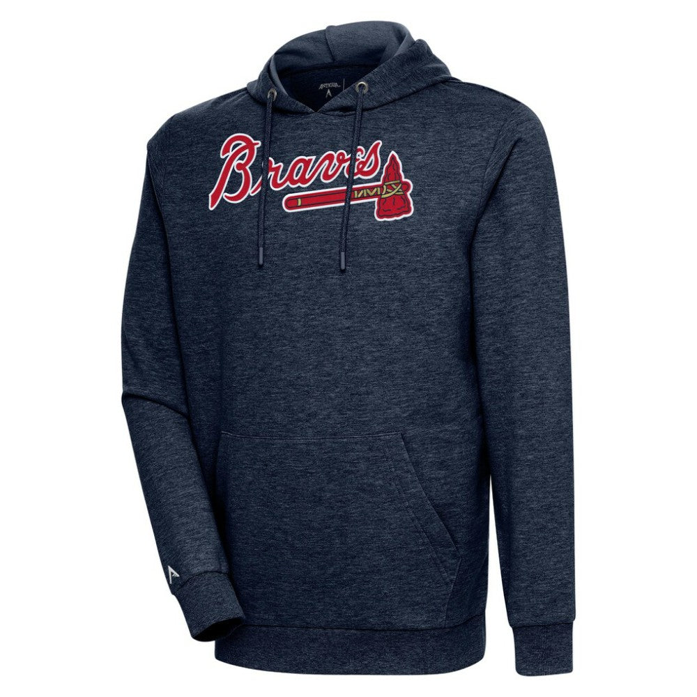 Atlanta Braves Antigua Action Pullover Hoodie Sale