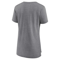 NBA - Houston Rockets Women's Heritage Tri-Blend T-Shirt - Heather Gray