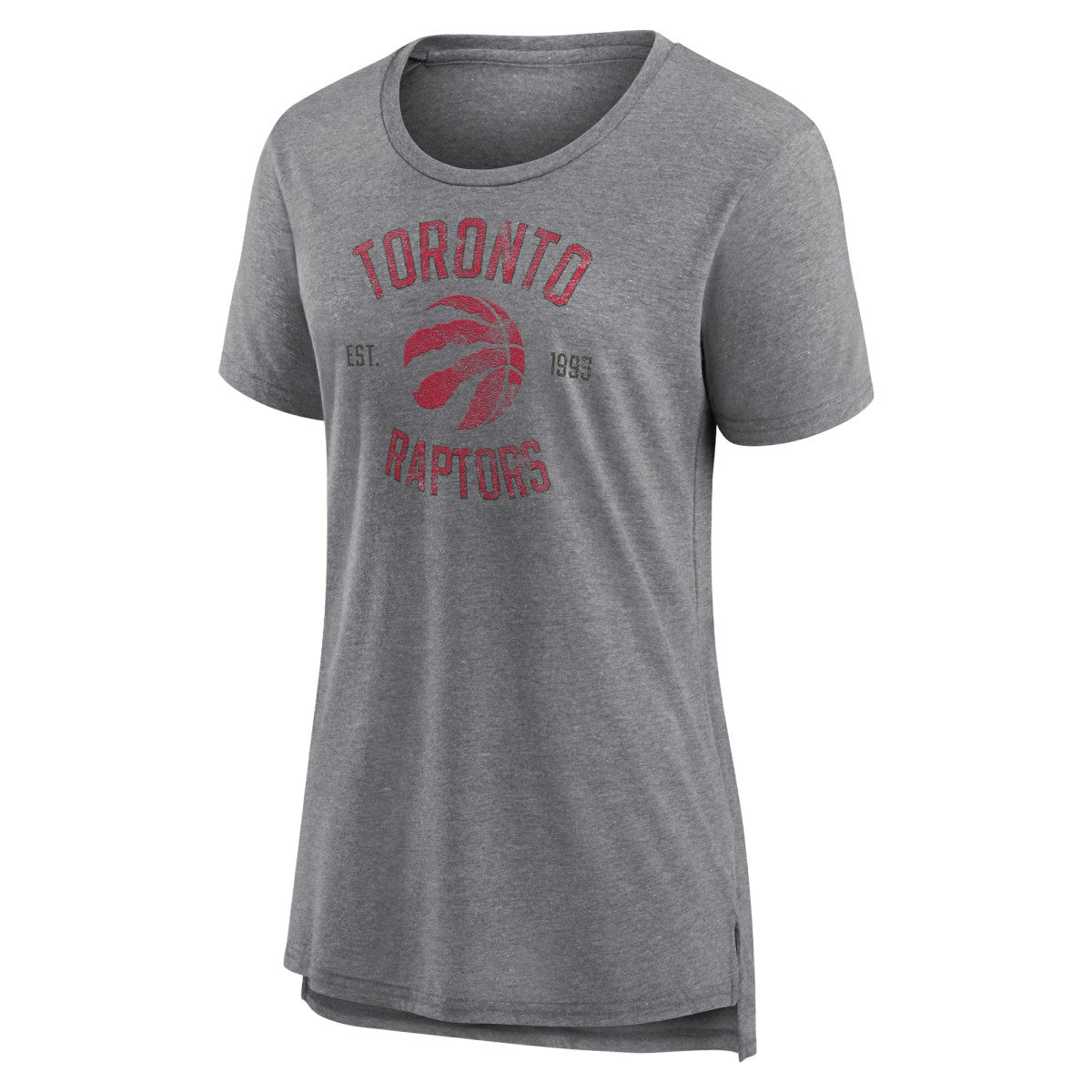NBA - Toronto Raptors Women's Heritage Tri-Blend T-Shirt - Heather Gray
