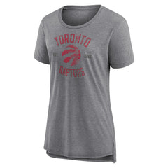 NBA - Toronto Raptors Women's Heritage Tri-Blend T-Shirt - Heather Gray