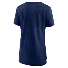 NBA - Washington Wizards Women's Gradient Logo Tri-Blend T-Shirt - Heather Navy