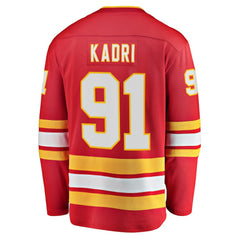 Nazem Kadri Calgary Flames - Fanatics Home Breakaway Player Jersey Red