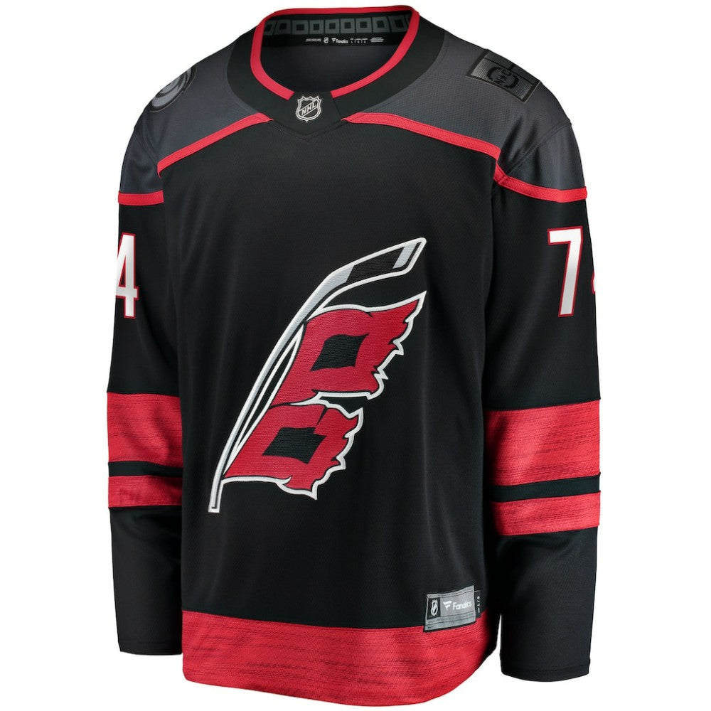 Jaccob Slavin Carolina Hurricanes Fanatics Home Breakaway Player Jersey - Black | NHL Jerseys