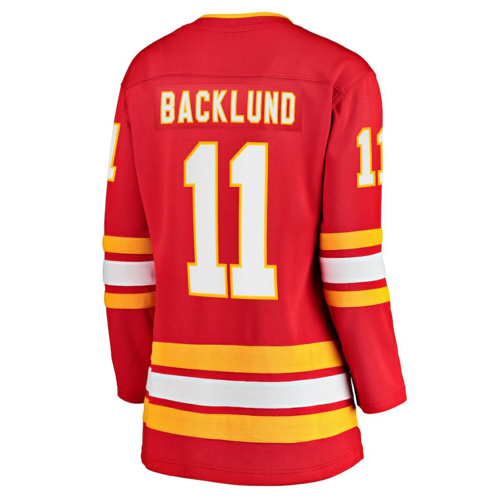 Mikael Backlund Calgary Flames - Fanatics Women's Home Team Breakaway Player Jersey Red