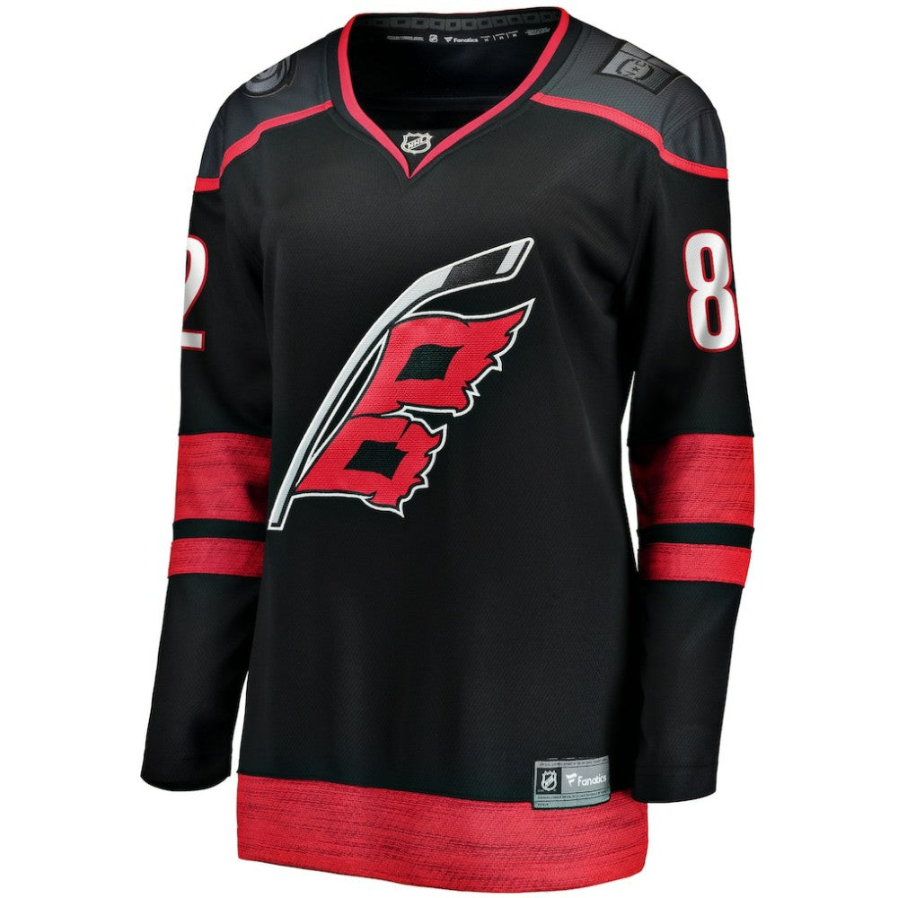 Jesperi Kotkaniemi Carolina Hurricanes - Fanatics Women's Home Breakaway Player Jersey Black