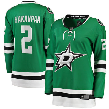 Jani Hakanpaa Dallas Stars Fanatics Women's Home Breakaway Player Jersey - Kelly Green | NHL Jerseys