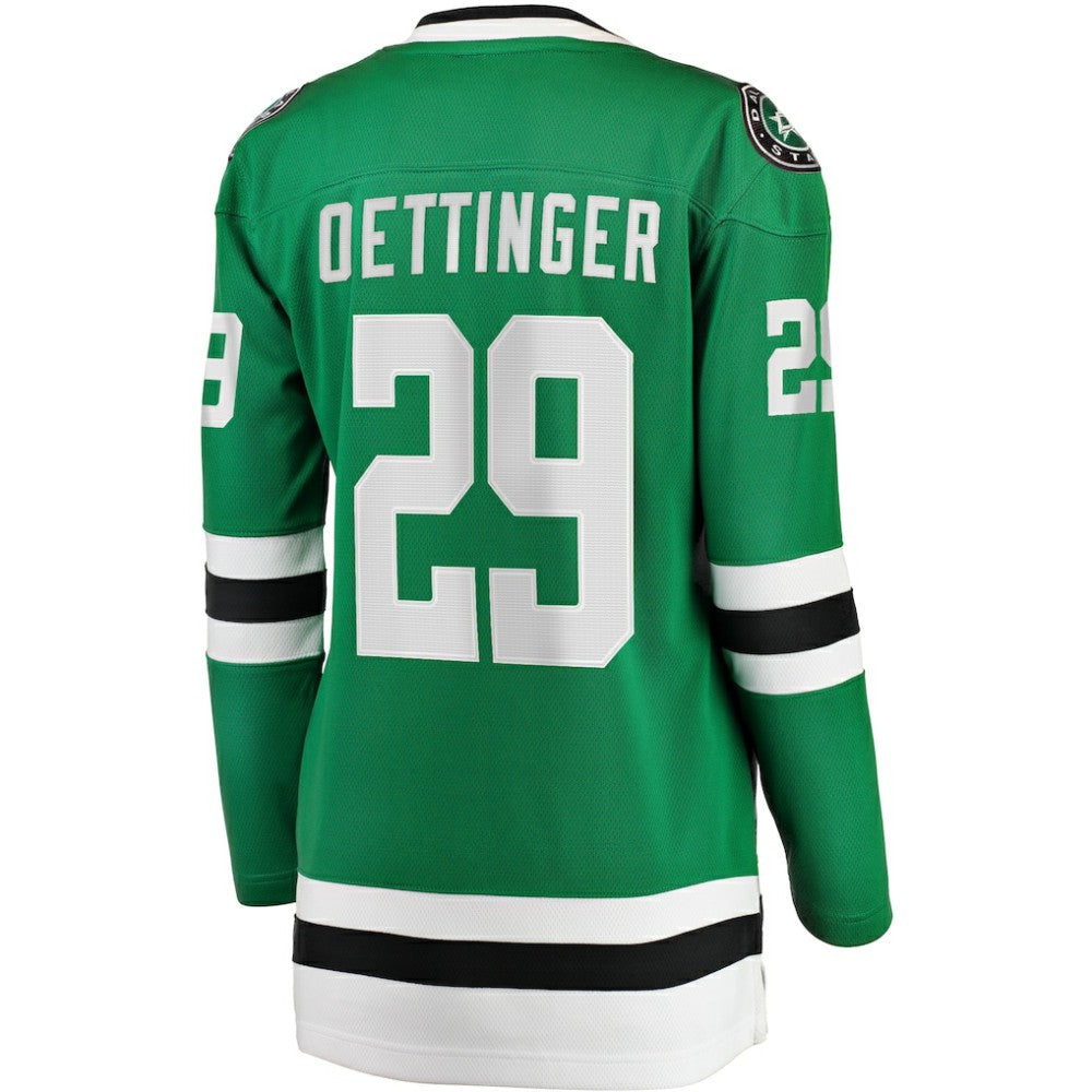 Jake Oettinger Dallas Stars - Fanatics Women's Home Breakaway Player Jersey Kelly Green