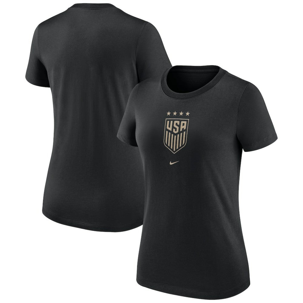 Nike USWNT Women's Crest T-Shirts - Black