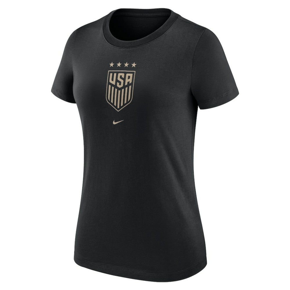 Nike USWNT Women's Crest T-Shirts - Black