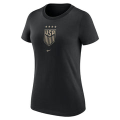 Nike USWNT Women's Crest T-Shirts - Black