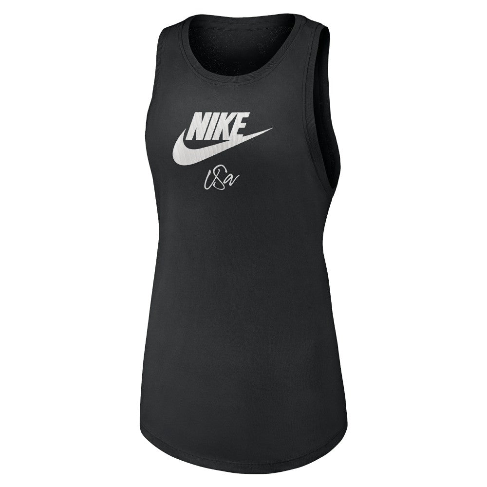 Nike USWNT Women's Futura Performance Tank Top - Black