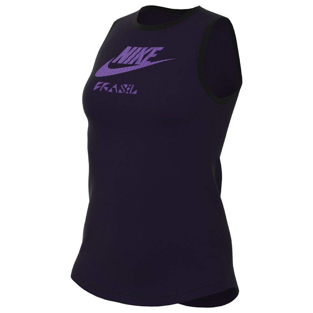 Nike Brazil Women's National Team Women's Futura Tank Top - Navy