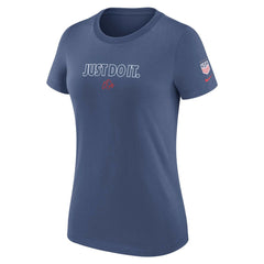 Nike USWNT Women's Just Do It T-Shirts - Blue