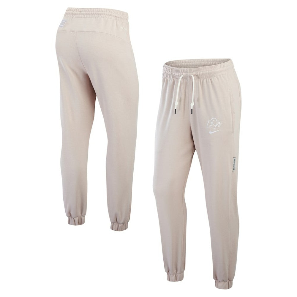 Nike USMNT Women's Standard Issue Performance Loose Fit Pants - Tan