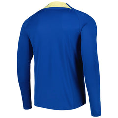 Nike Club America Academy Pro Drill Raglan Quarter-Zip Top - Blue