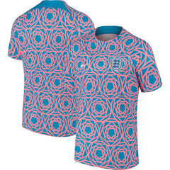 Nike England Women's National Team 2023 Academy Pro Pre-Match Top - Blue