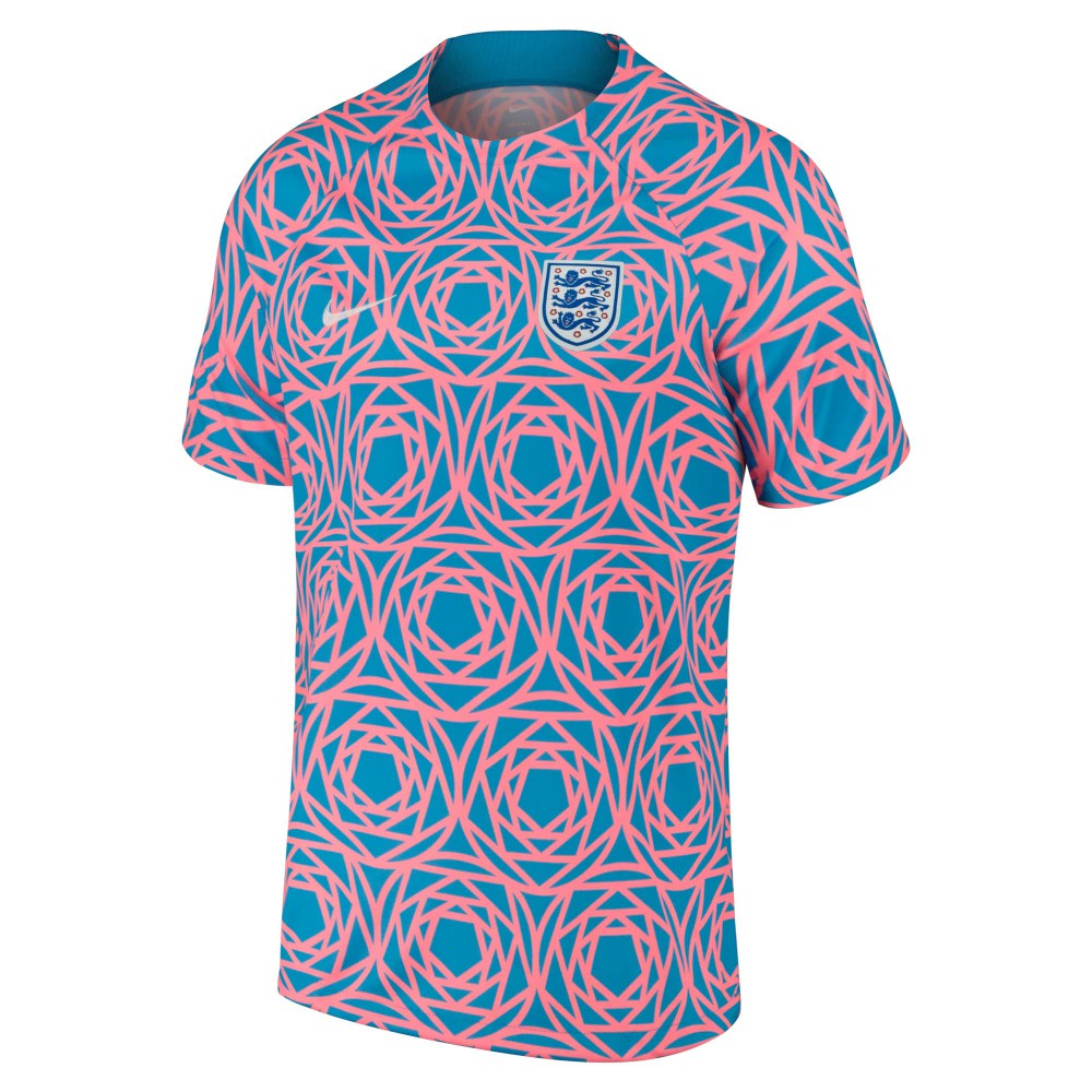 Nike England Women's National Team 2023 Academy Pro Pre-Match Top - Blue