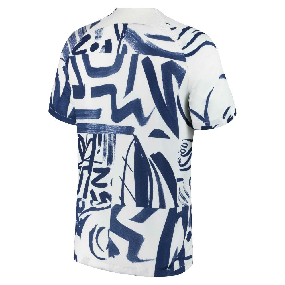 Nike France Women's National Team 2023 Academy Pro Pre-Match Top - White