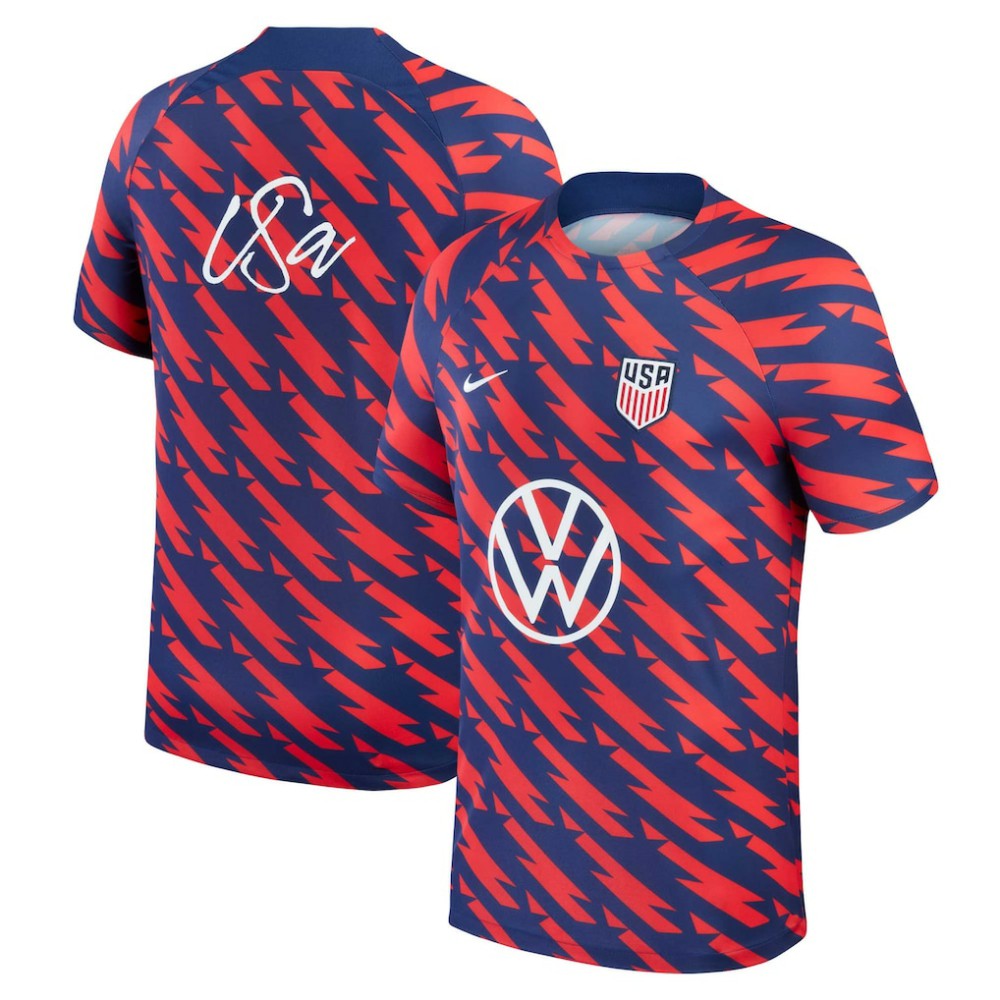 Nike USMNT 2023/24 Academy Pro Pre-Match Top - Navy
