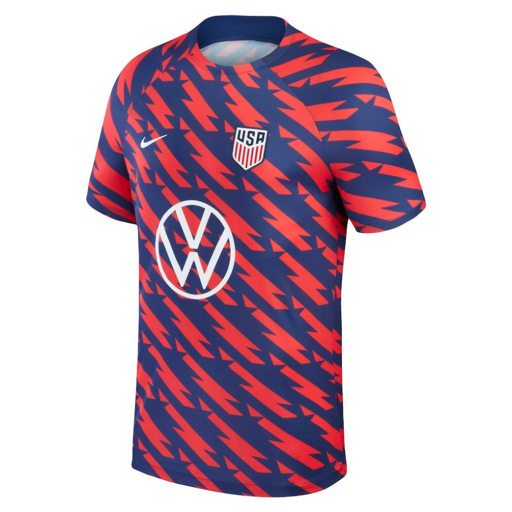 Nike USMNT 2023/24 Academy Pro Pre-Match Top - Navy