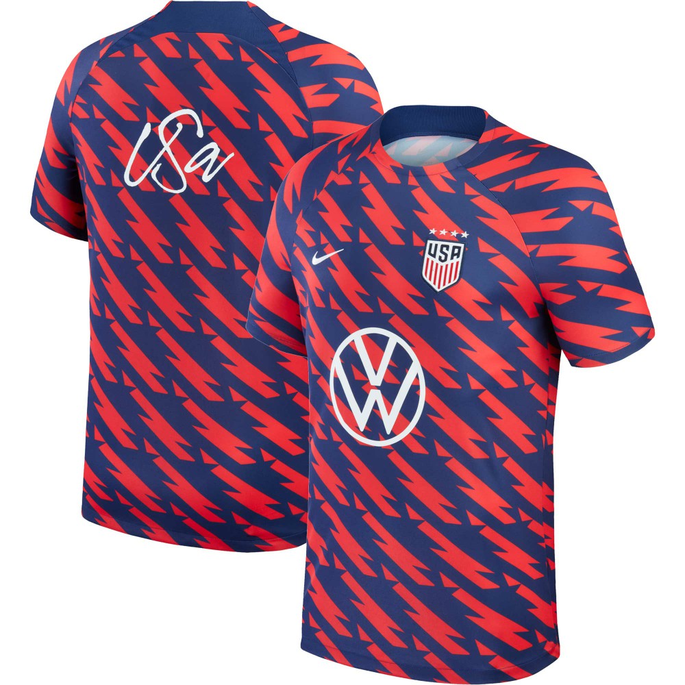 Nike USWNT 2023/24 Academy Pro Pre-Match Top - Navy