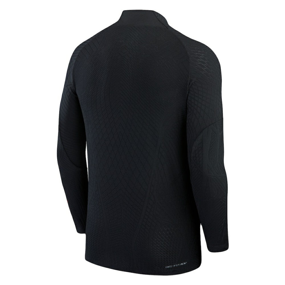 Nike USWNT 2023 Strike Drill Performance Quarter-Zip Long Sleeve Top - Black