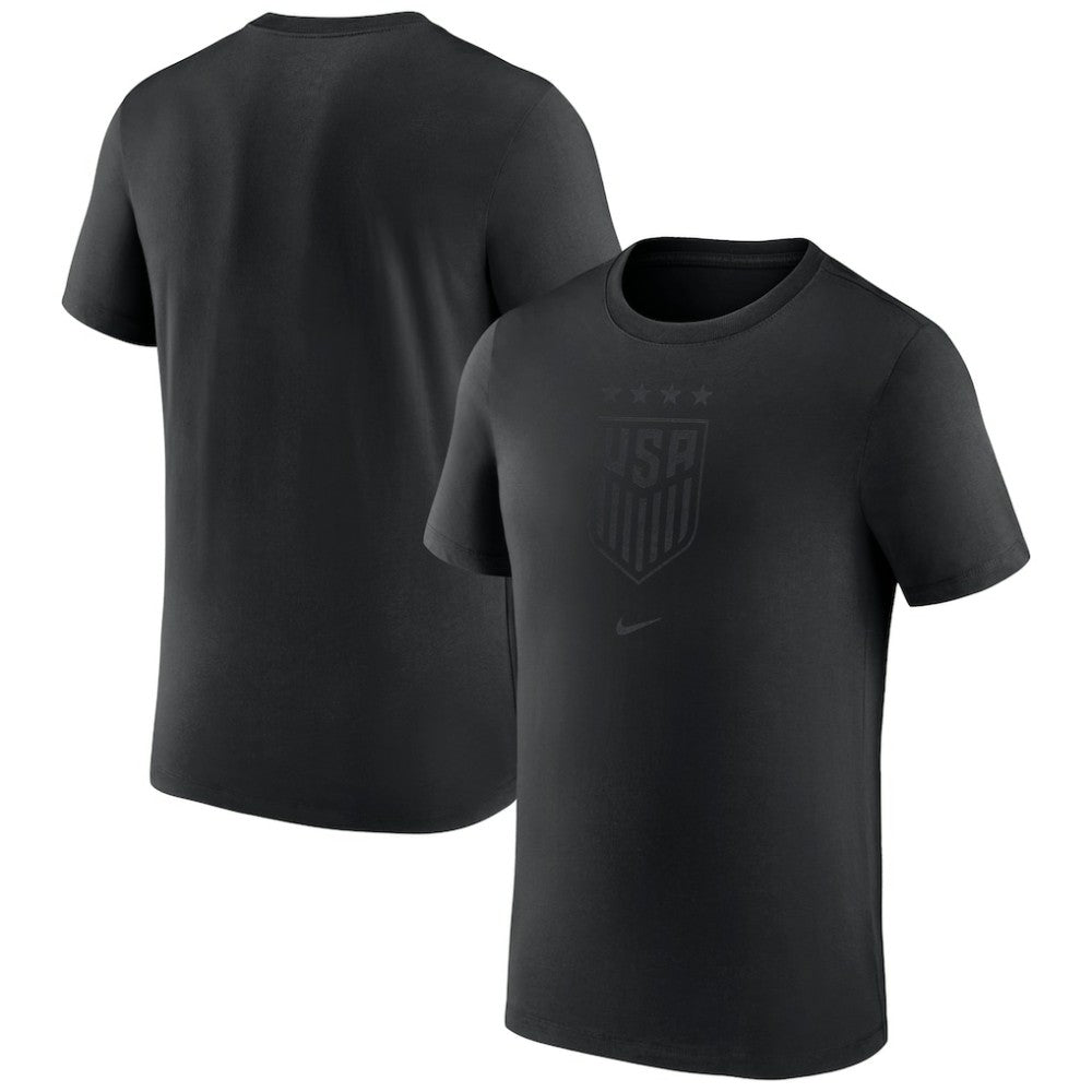 Nike USWNT Crest T-Shirts - Black