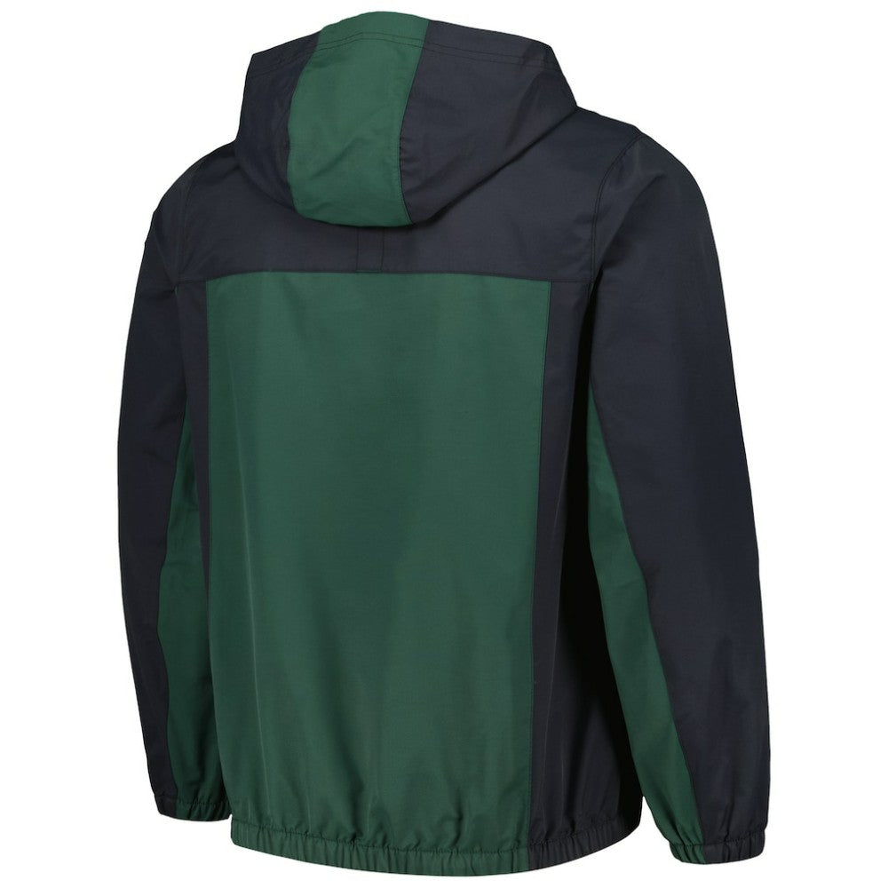 Nike Liverpool Anorak Hoodie Quarter-Zip Jacket - Green