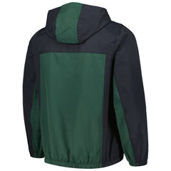 Nike Liverpool Anorak Hoodie Quarter-Zip Jacket - Green