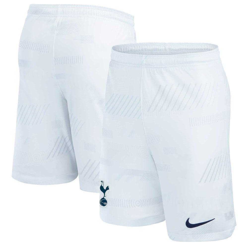 Nike Tottenham Hotspur 2023/24 Home Stadium Replica Slim Fit Shorts - White