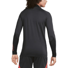 Nike USWNT 2023 Strike Drill Performance Raglan Quarter-Zip Long Sleeve Top - Black