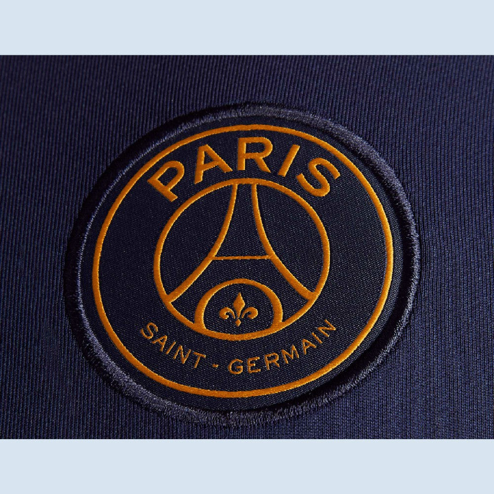 Nike Paris Saint-Germain 2023/24 Strike Drill Performance Raglan Quarter-Zip Long Sleeve Top - Navy