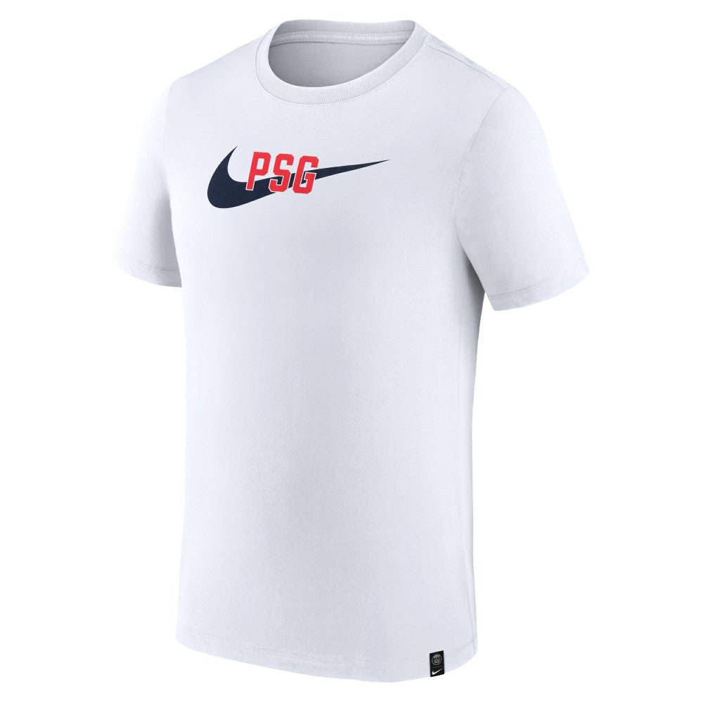 Nike Paris Saint-Germain Swoosh T-Shirts - White