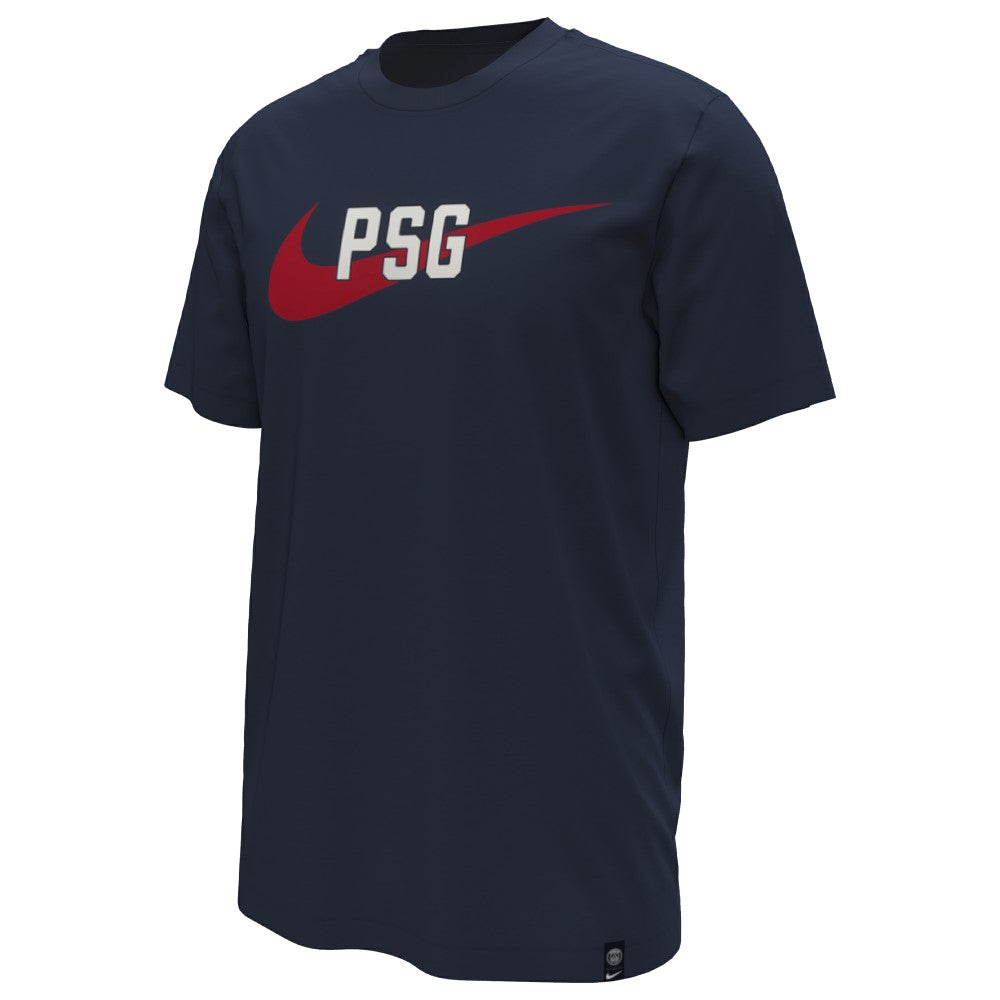 Nike Paris Saint-Germain Swoosh T-Shirts - Navy