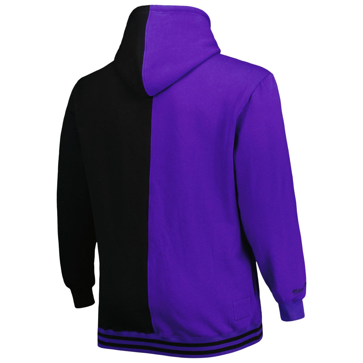 Mitchell & Ness - Phoenix Suns Big & Tall Hardwood Classics Split Pullover Hoodie - Purple/Black
