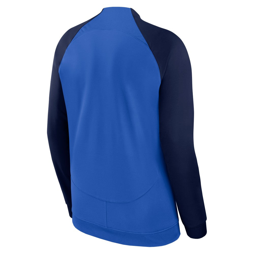 Club America Male Youth 2023/24 Academy Pro Anthem Fitted Raglan Performance Full-Zip Jacket - Blue