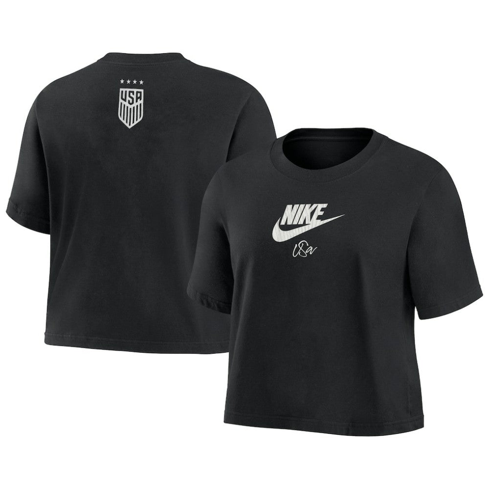 Nike USWNT Youth Futura T-Shirts - Black