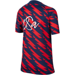 Nike USWNT Youth 2023/24 Academy Pro Performance Pre-Match Top - Red