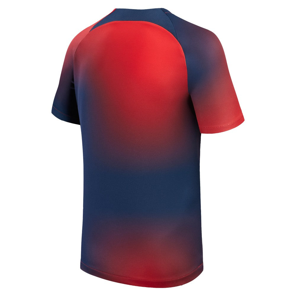 Nike Paris Saint-Germain Youth 2023/24 Pre-Match Performance Top - Navy