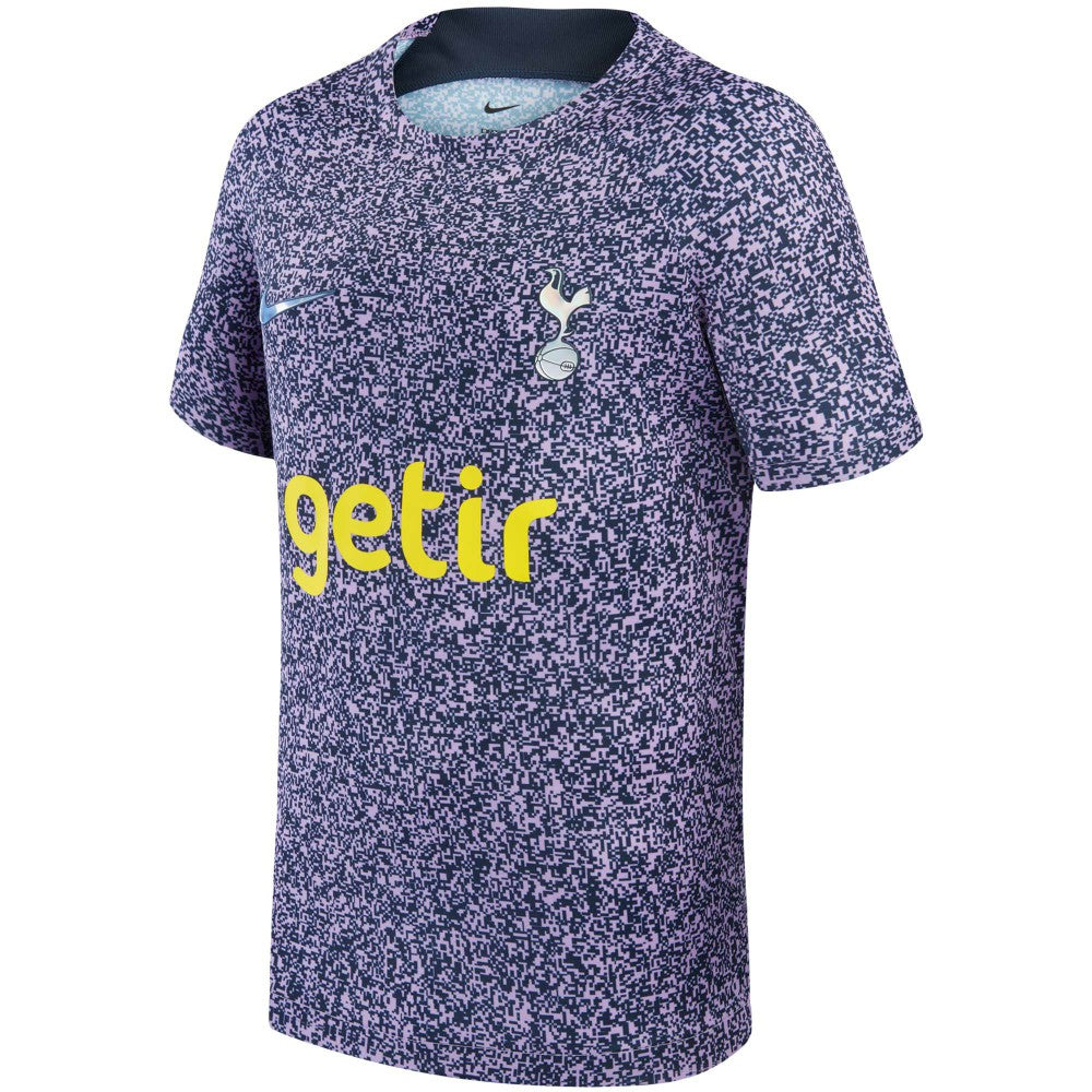 Nike Tottenham Hotspur Youth 2023/24 Pre-Match Performance Top - Purple