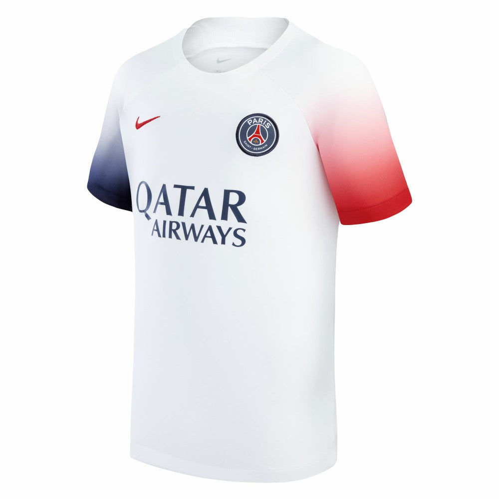 Nike Paris Saint-Germain Youth 2023/24 Academy Pro Performance Pre-Match Top - White