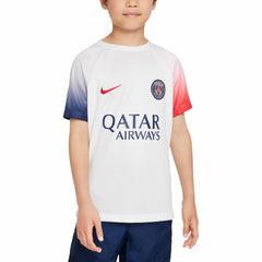 Nike Paris Saint-Germain Youth 2023/24 Academy Pro Performance Pre-Match Top - White