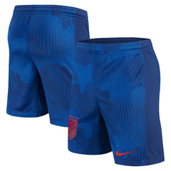 Nike USWNT Youth 2023/24 Away Stadium Performance Shorts - Royal