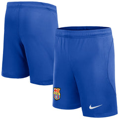 Nike Barcelona Youth 2023/24 Away Stadium Performance Shorts - Royal