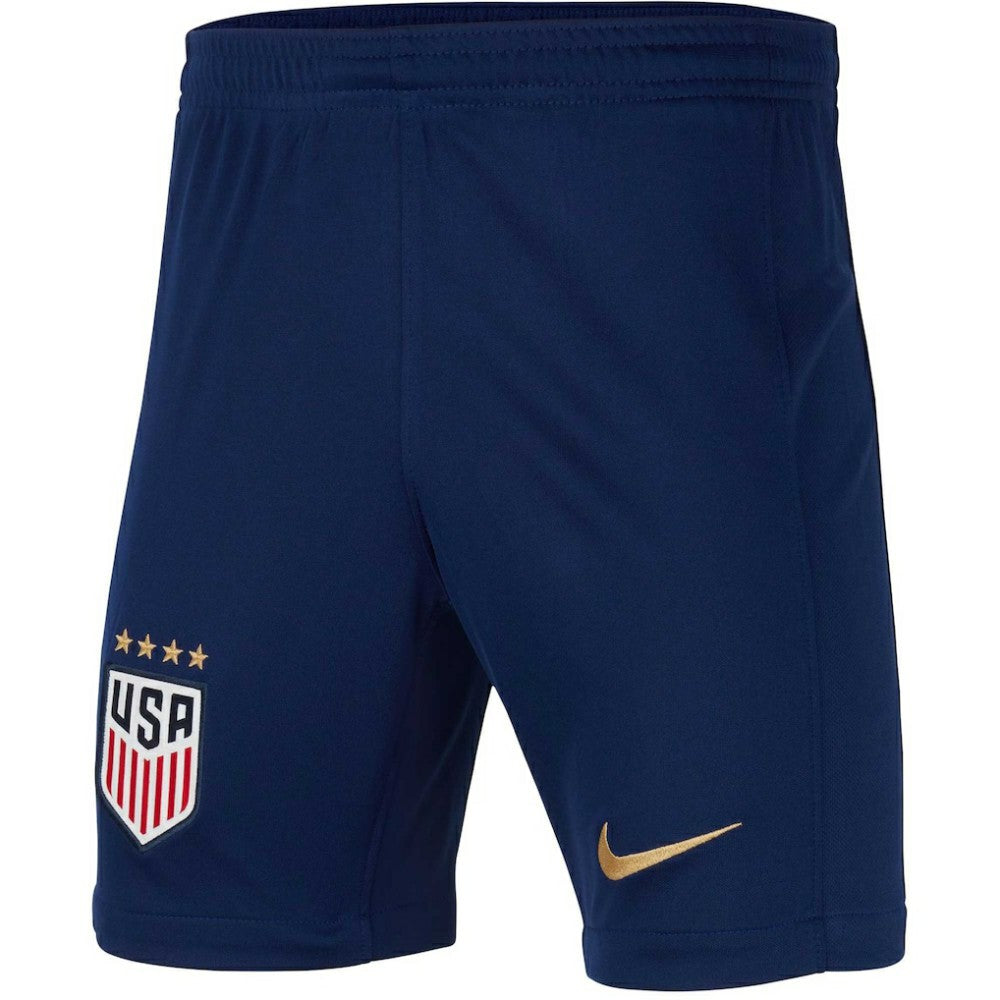 Nike USWNT Youth Home Stadium Performance Shorts - Navy