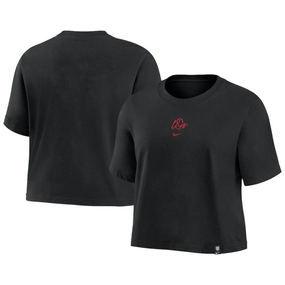 Nike USWNT Women's Fearless T-Shirts - Black
