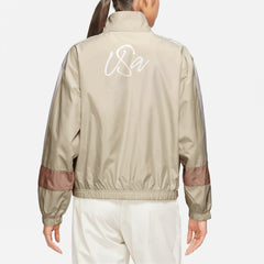 Nike USMNT Women's Essential Full-Zip Jacket - Tan