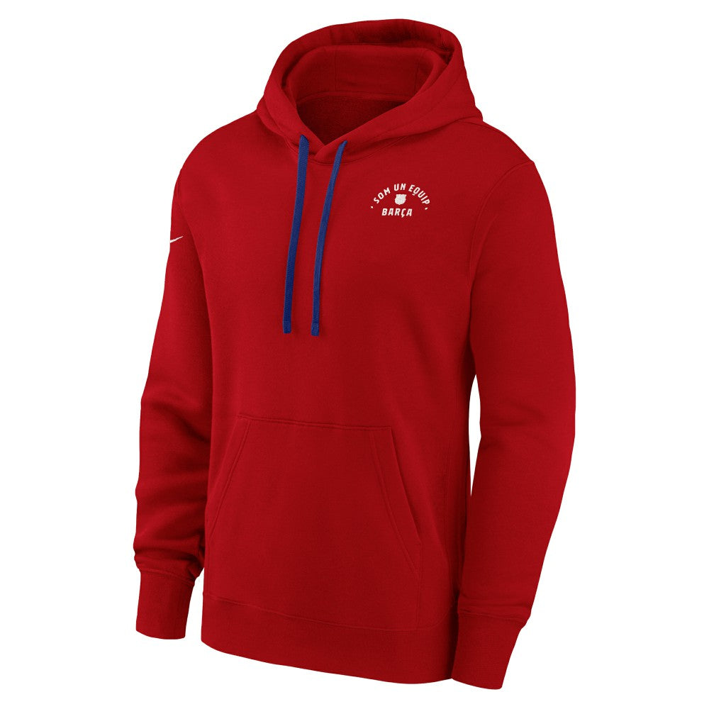 Nike Barcelona Women's Essential Pullover Hoodie - Red